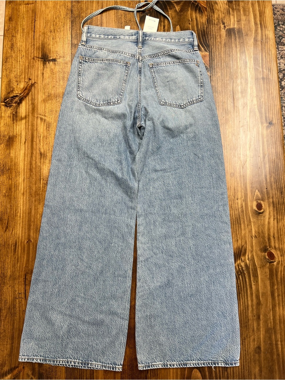Madewell The Ultimate Wide-Leg Jean in Airy Denim Size 27 NWT *flawed* - Picture 7 of 16